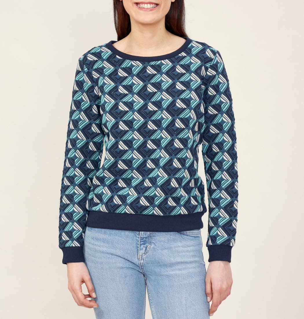 Sweat jacquard TINGRI