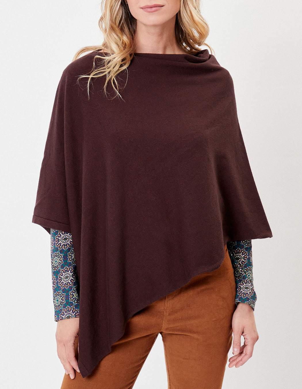 Poncho maille LAYAMA