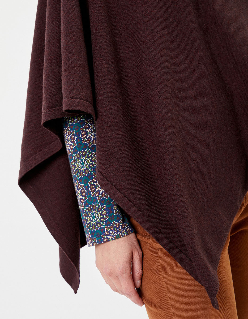 Poncho maille LAYAMA
