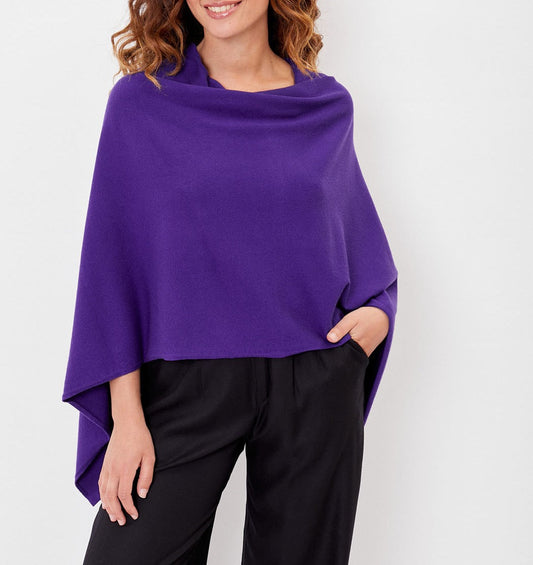Poncho maille LAYAMA