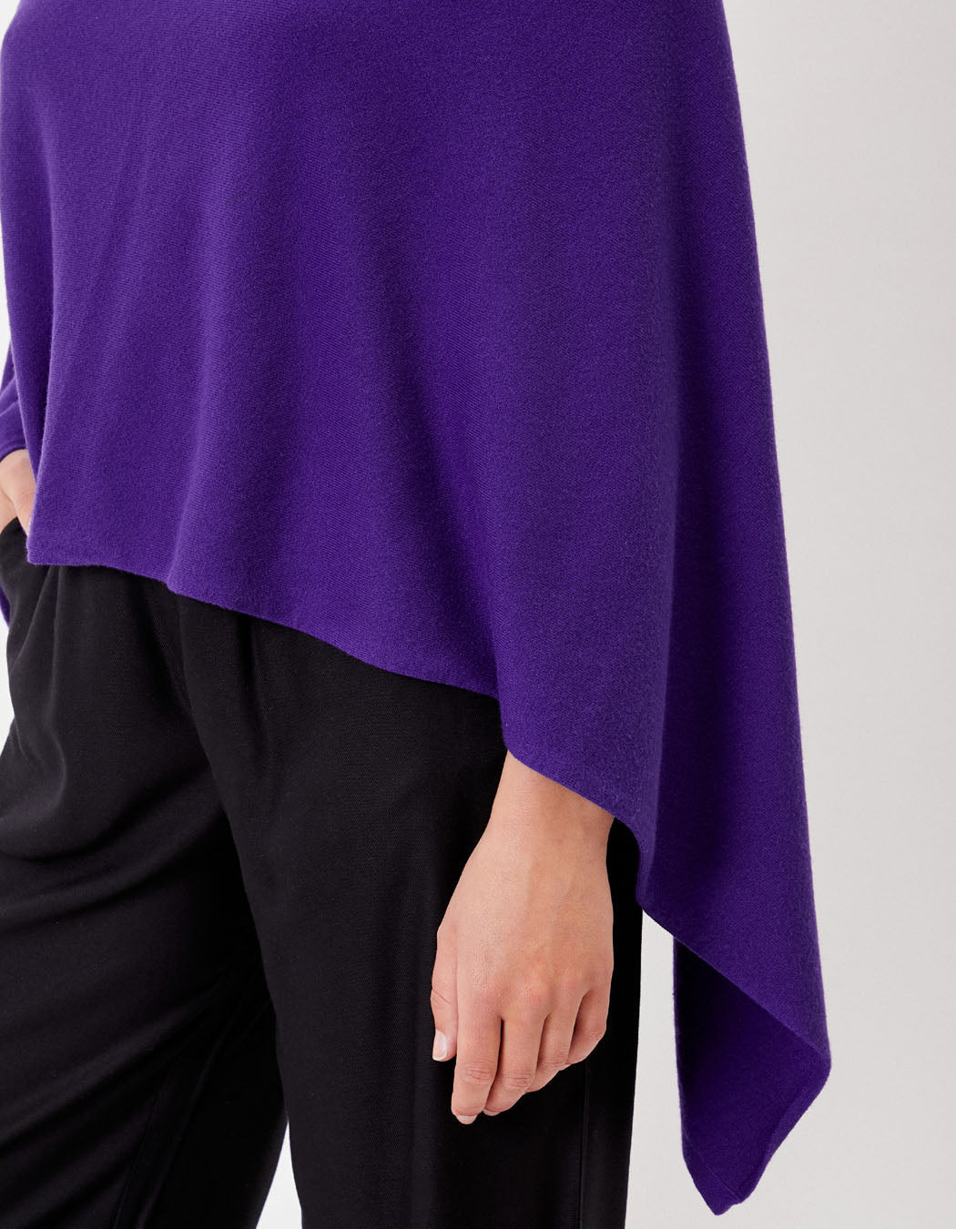 Poncho maille LAYAMA