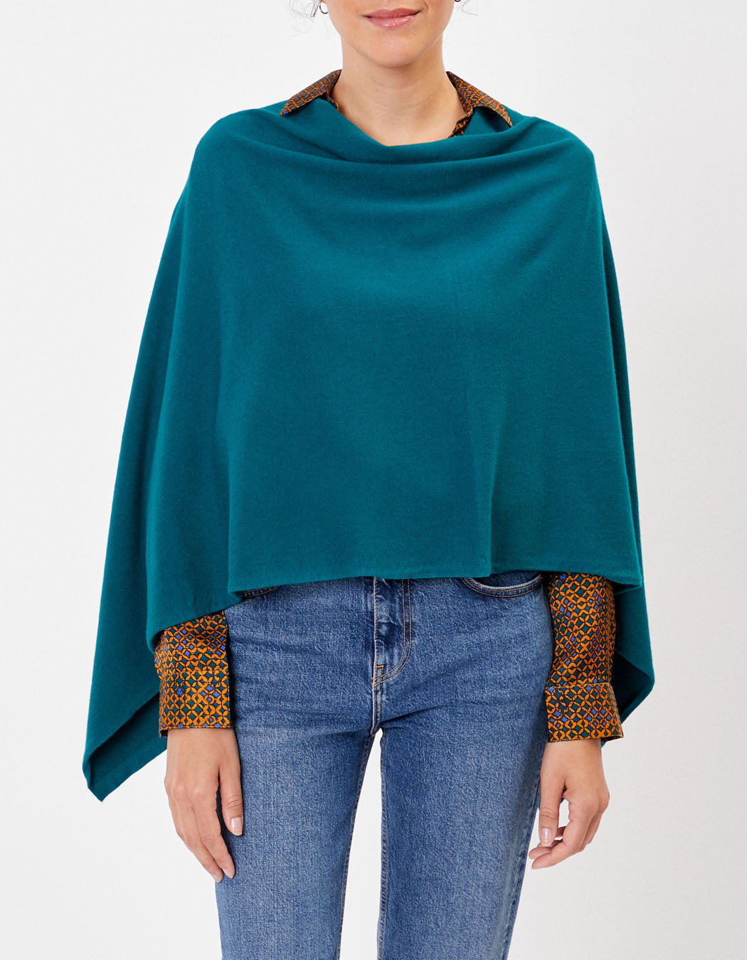 Poncho maille LAYAMA