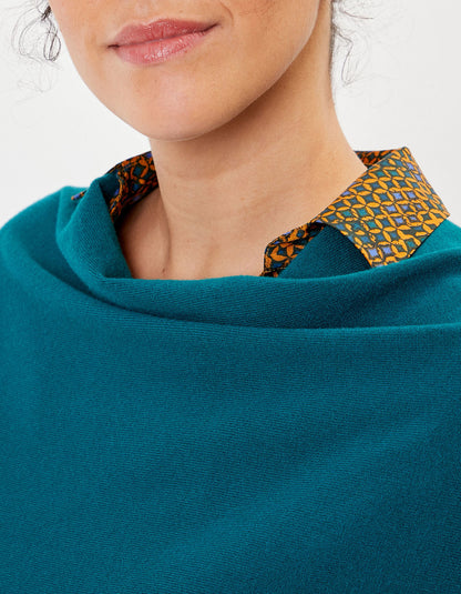 Poncho maille LAYAMA