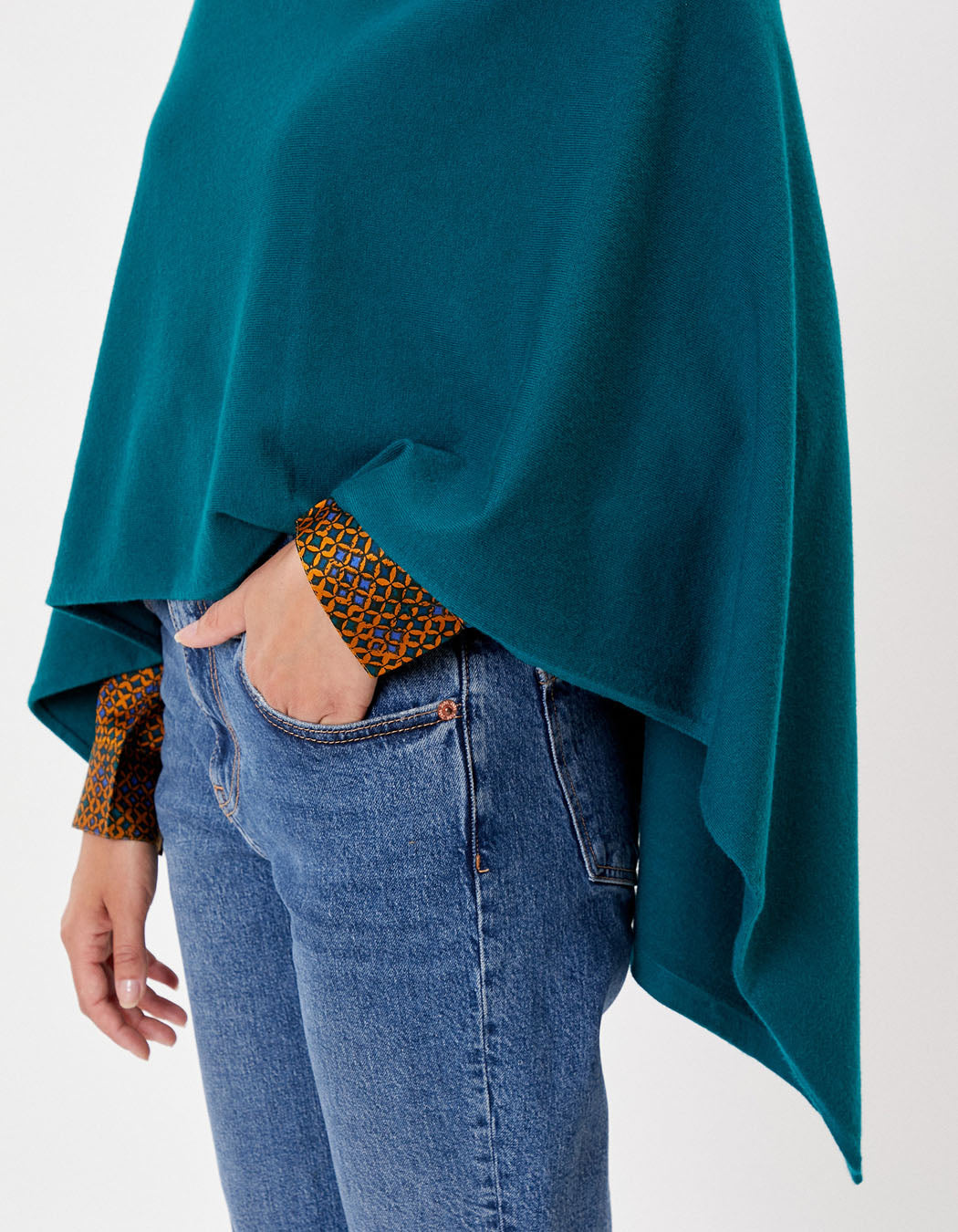 Poncho maille LAYAMA