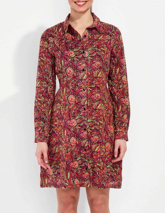 Robe chemise coton bio AGRA