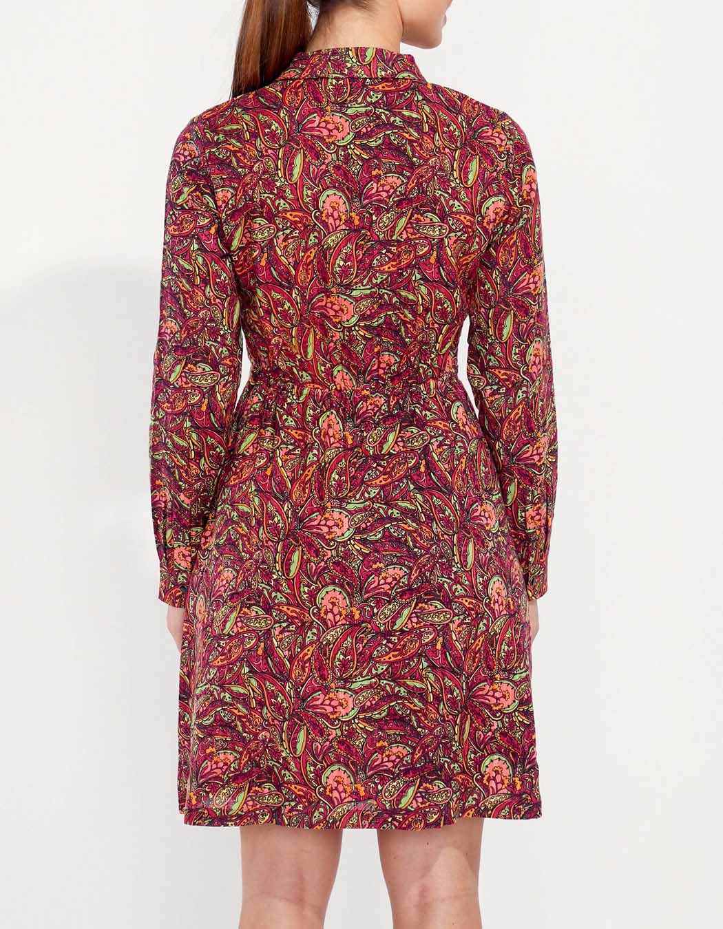Robe chemise coton bio AGRA