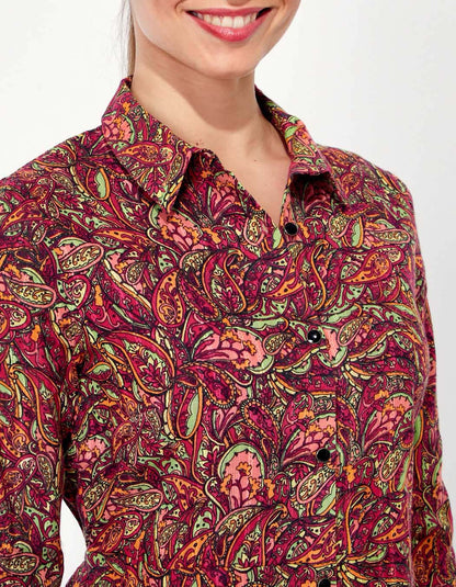 Robe chemise coton bio AGRA