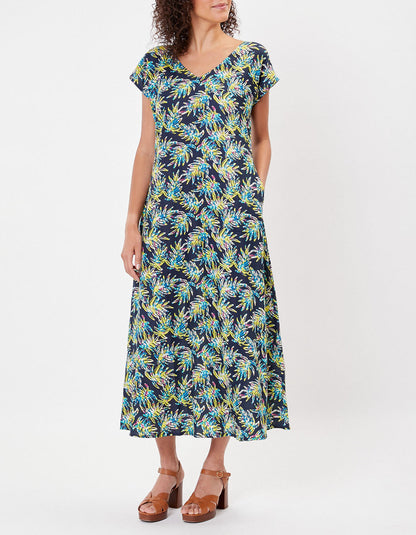 Robe longue coton bio ALAIANE