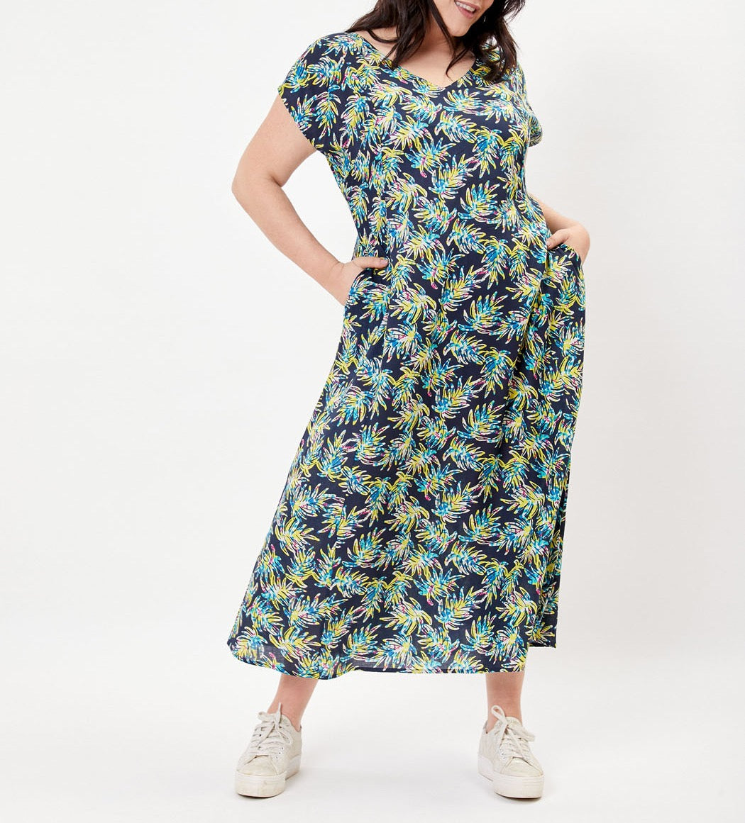 Robe longue coton bio ALAIANE