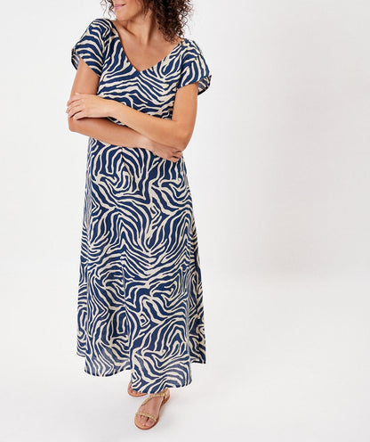 Robe longue coton bio ALAIANE