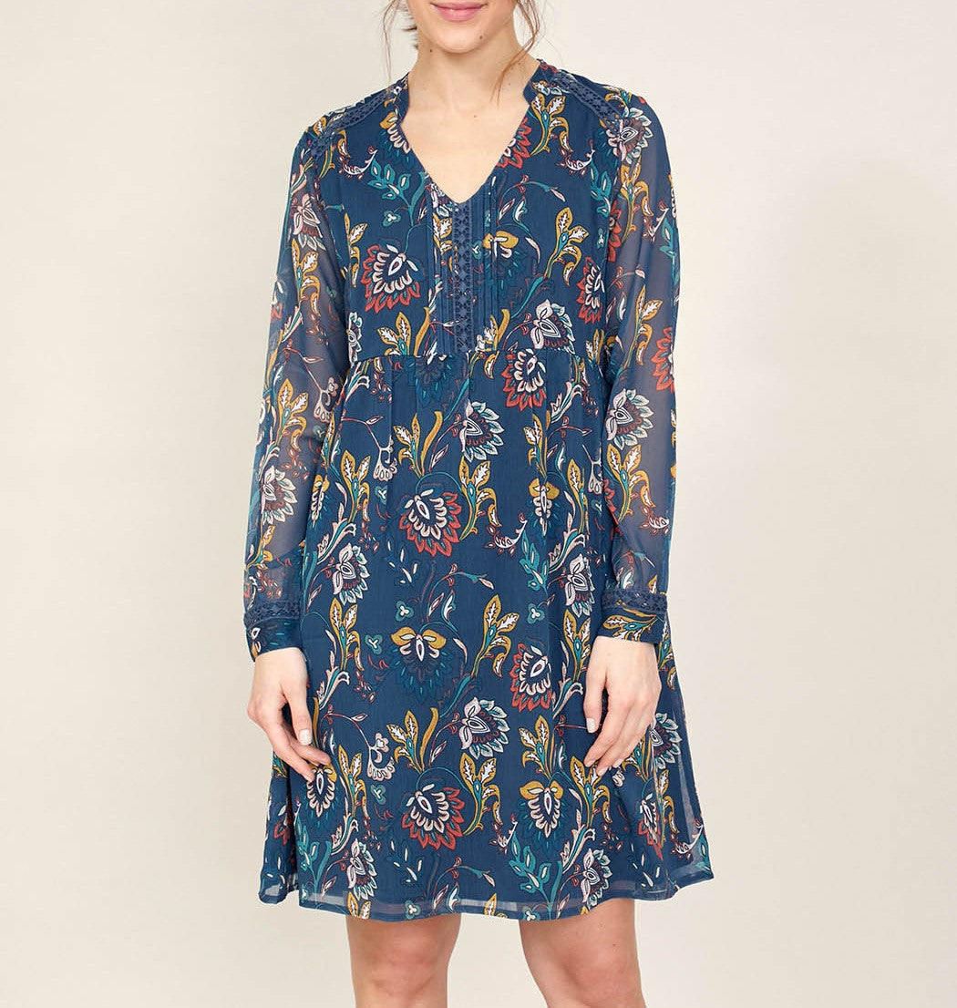 Robe ample dentelle DOKO