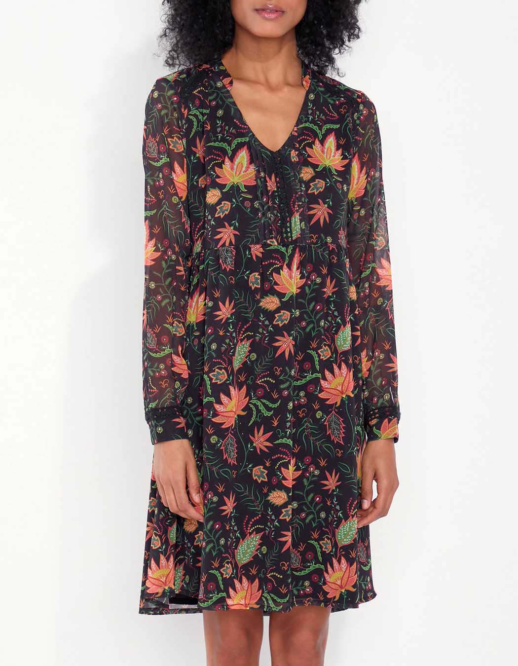 Robe ample dentelle DOKO