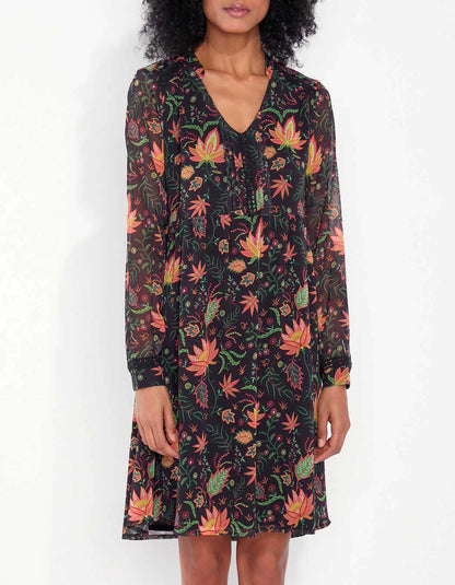 Robe ample dentelle DOKO