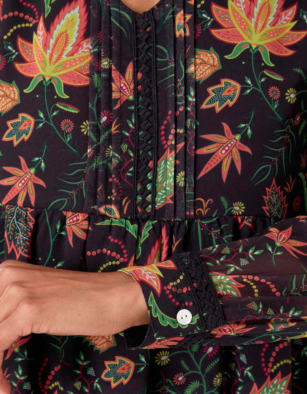 Robe ample dentelle DOKO
