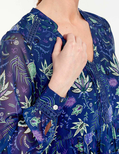 Robe ample dentelle DOKO