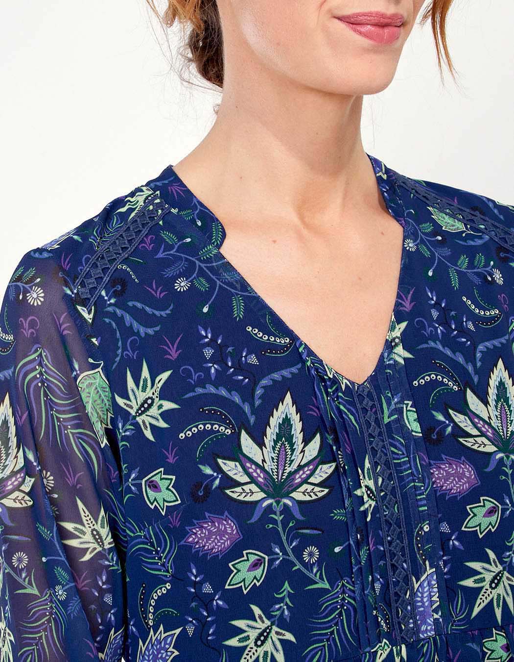Robe ample dentelle DOKO