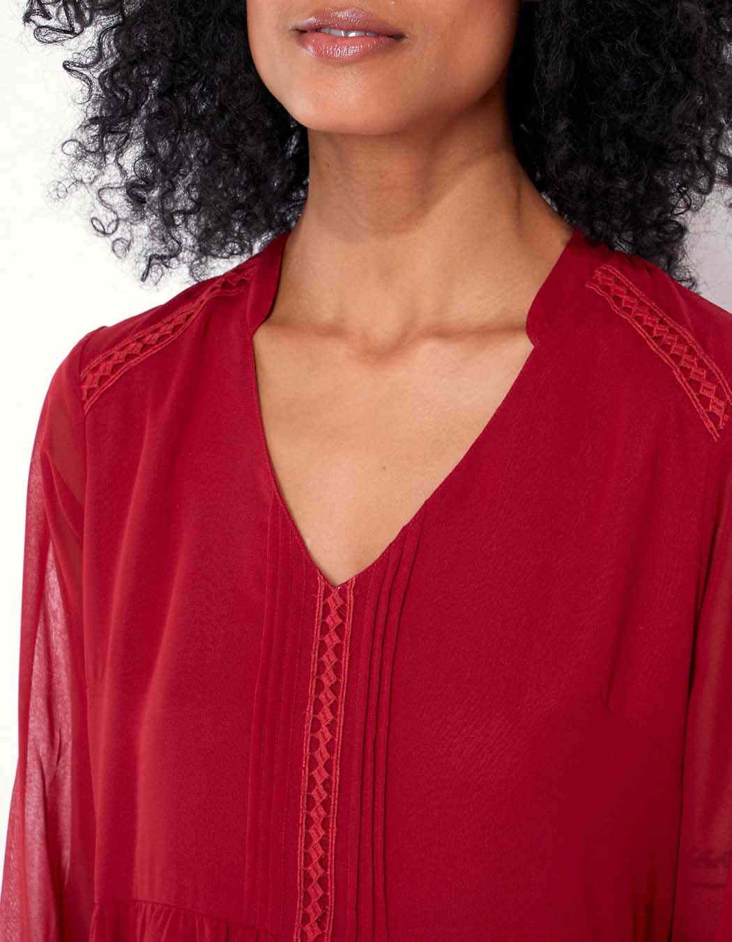 Robe ample dentelle DOKO