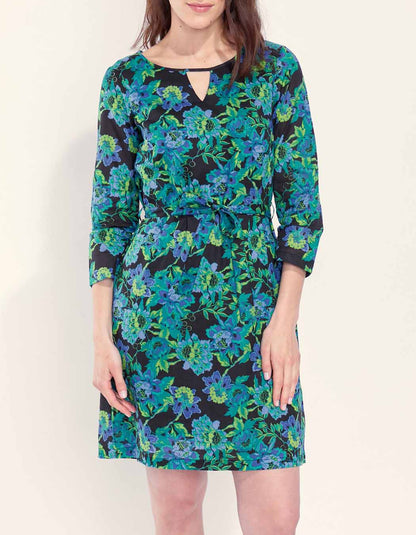 Robe imprimée doublée coton bio ELVA