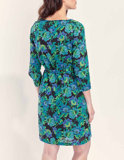 Robe imprimée doublée coton bio ELVA