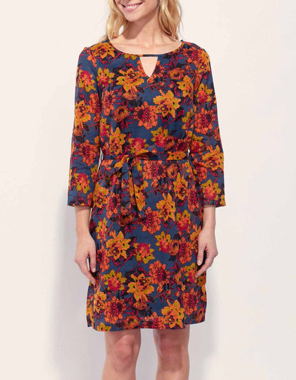 Robe imprimée doublée coton bio ELVA