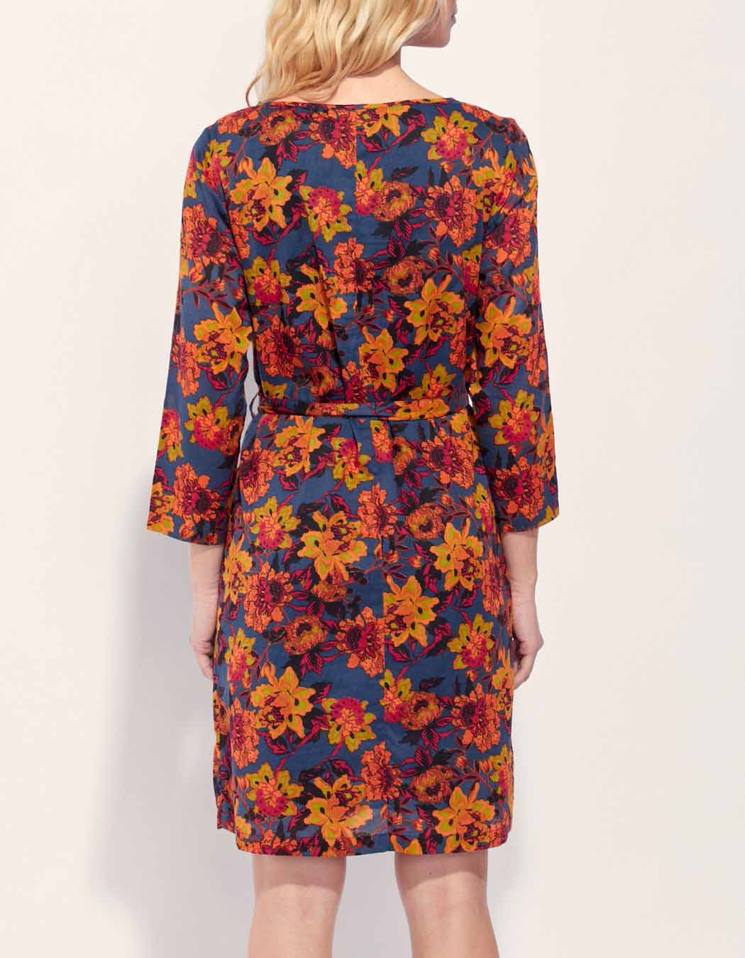 Robe imprimée doublée coton bio ELVA