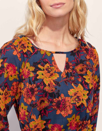 Robe imprimée doublée coton bio ELVA