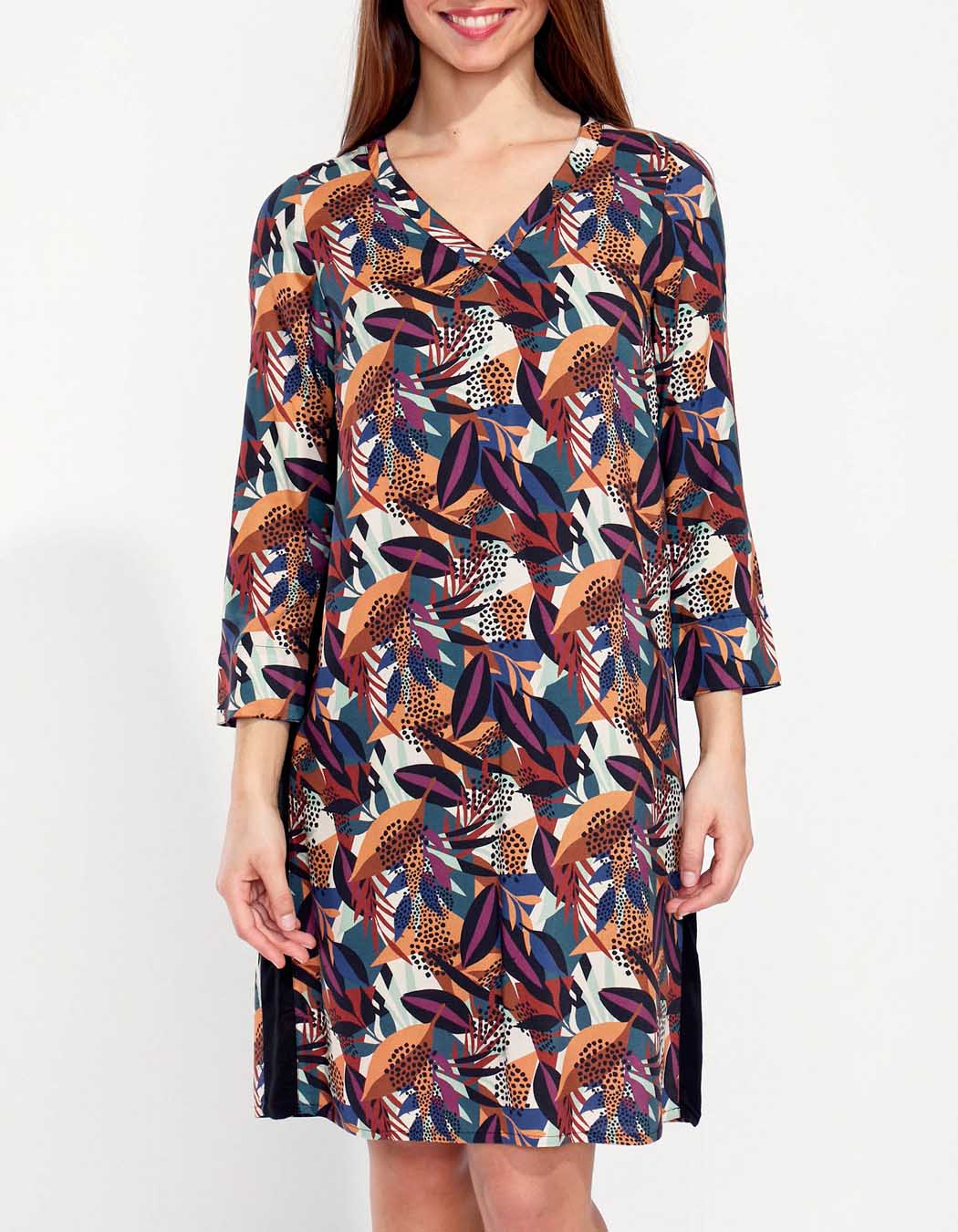Robe droite fluide Ecovero HAMEL