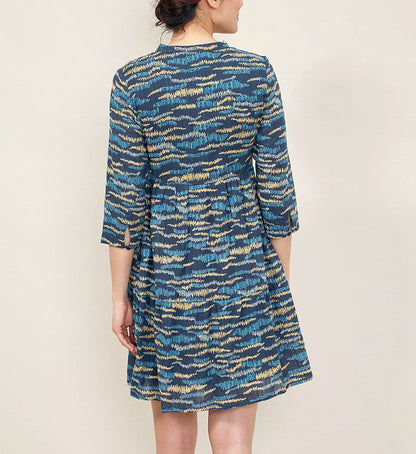 Robe ample imprimée coton MIYAMA