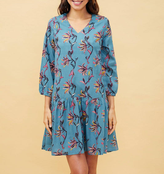 Robe volants coton Orba