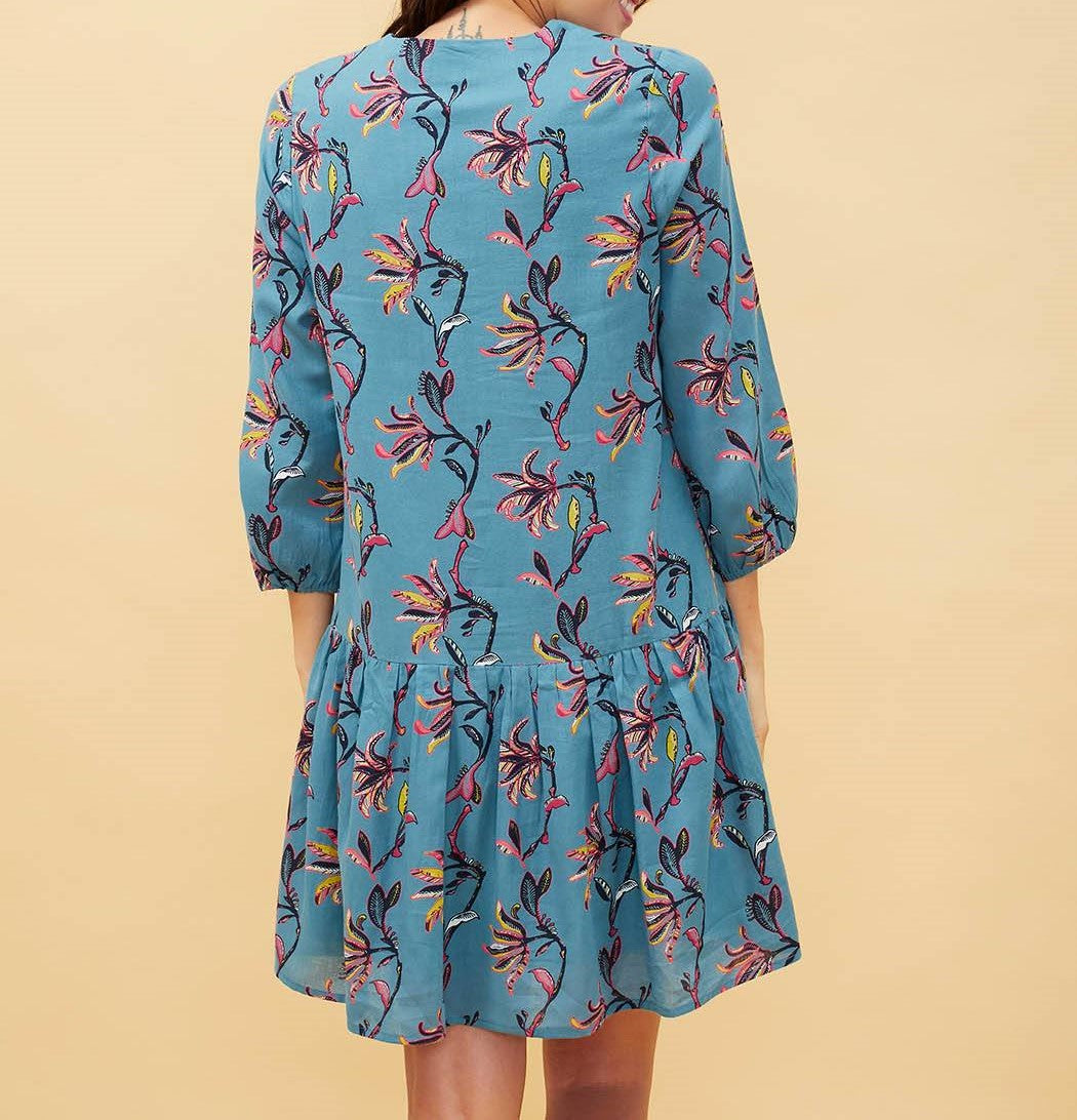 Robe volants coton Orba