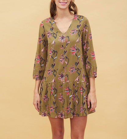 Robe volants coton Orba
