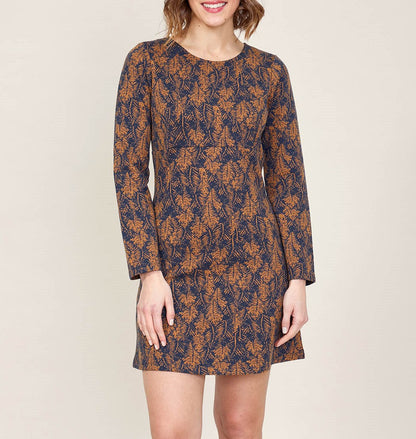 Robe maille imprimée WABI