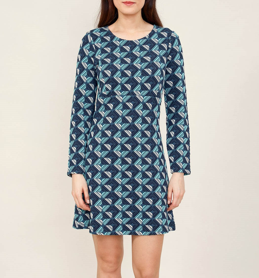 Robe maille imprimée WABI