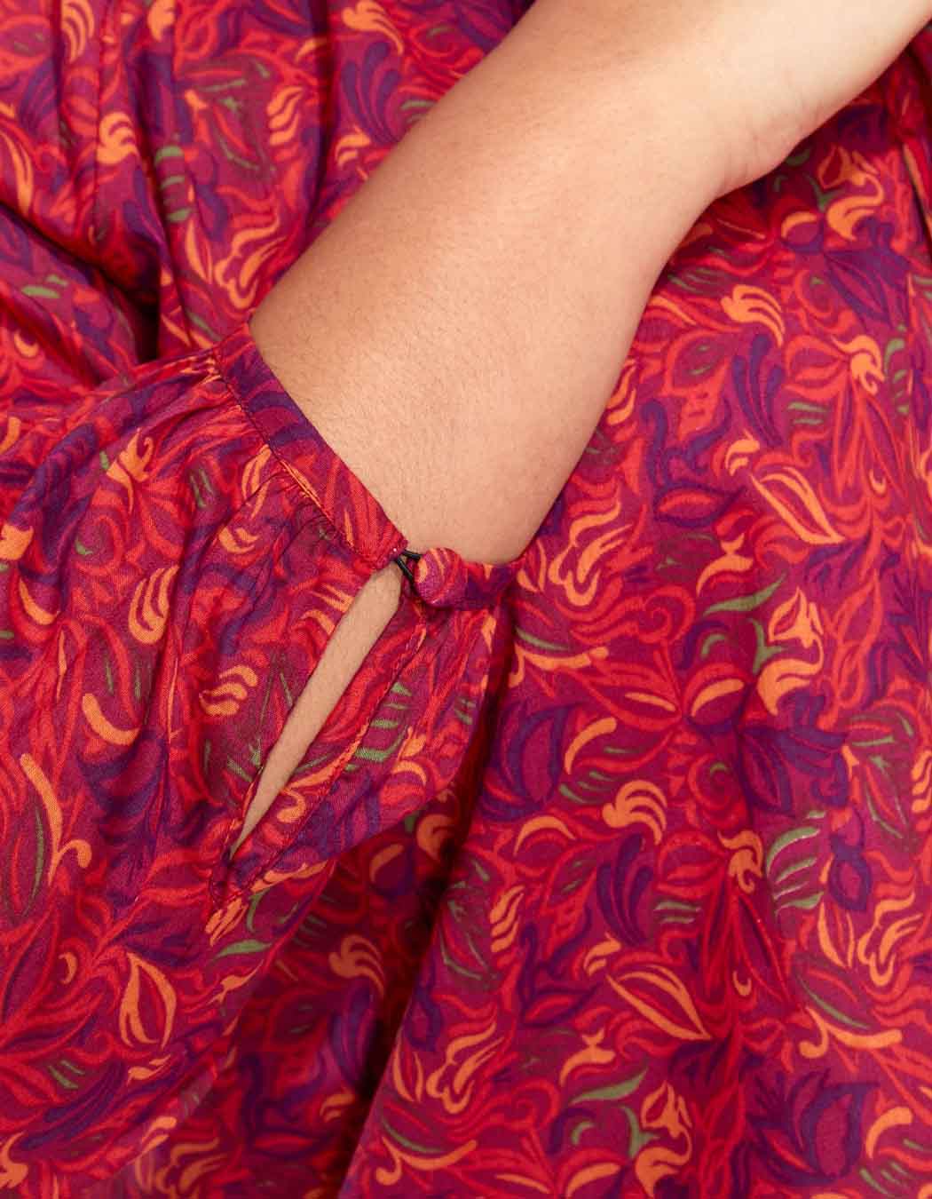 Blouse imprimée coton bio AYANA