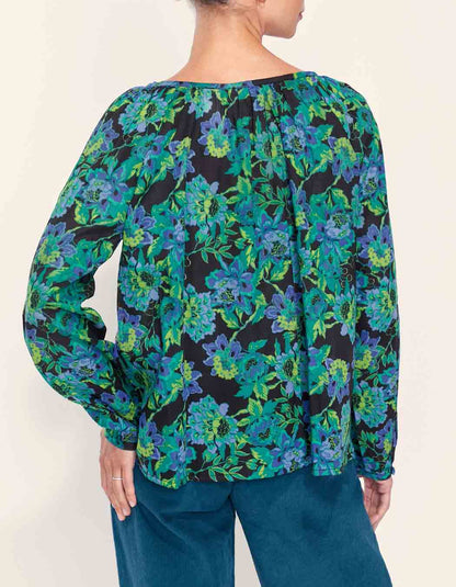 Blouse imprimée coton bio AYANA