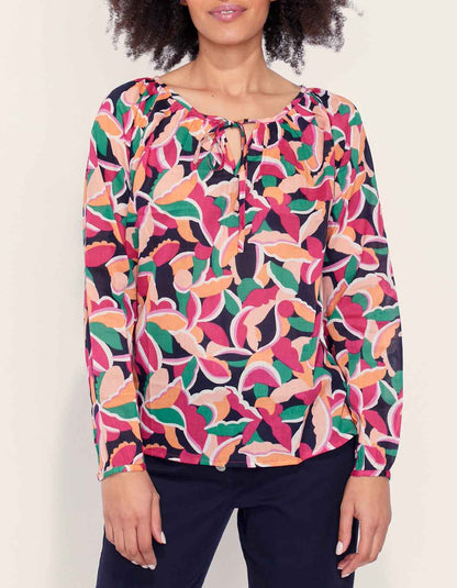 Blouse imprimée coton bio AYANA