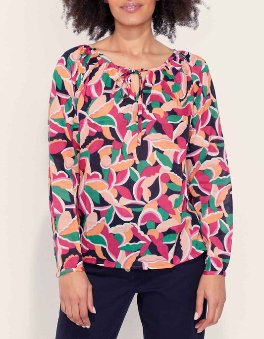 Blouse imprimée coton bio AYANA