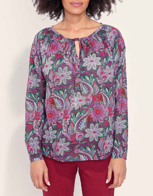 Blouse imprimée coton bio AYANA