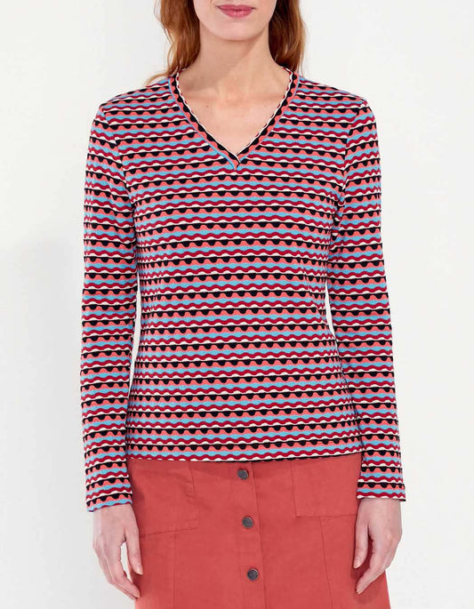 T-shirt jersey jacquard BIWA