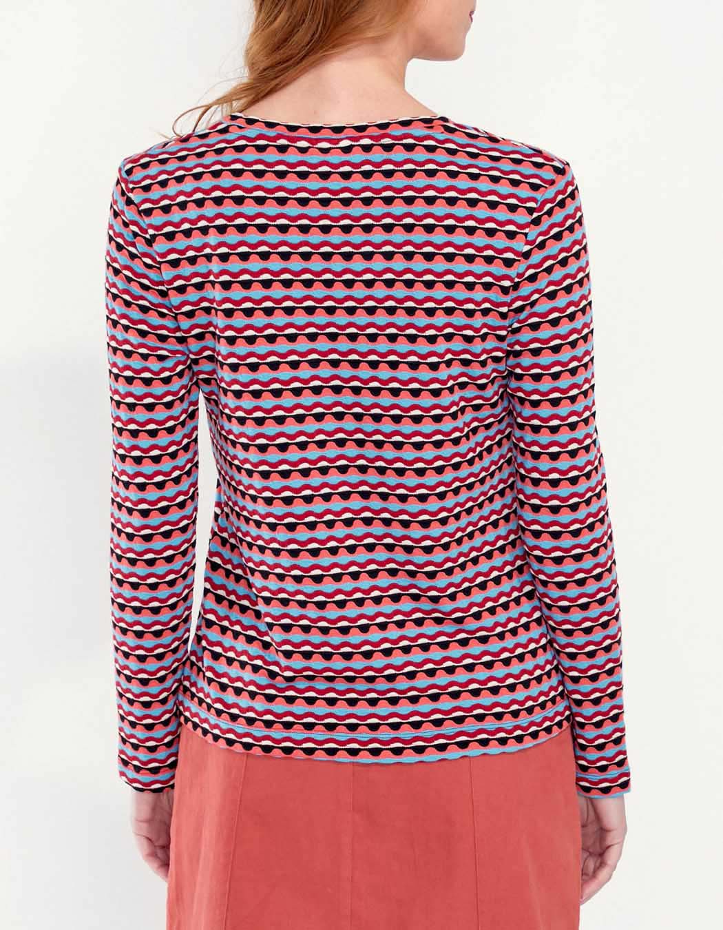 T-shirt jersey jacquard BIWA
