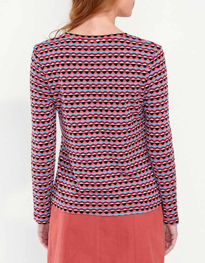 T-shirt jersey jacquard BIWA