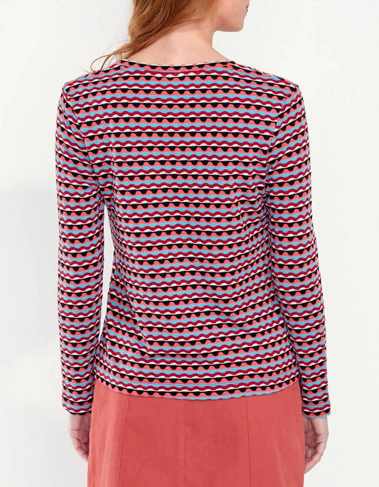 T-shirt jersey jacquard BIWA