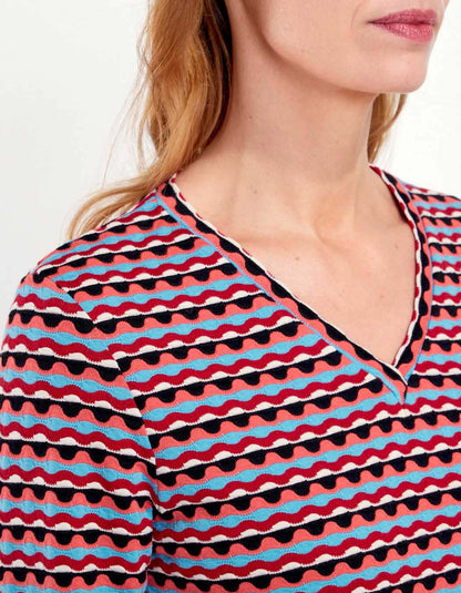 T-shirt jersey jacquard BIWA