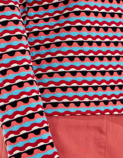 T-shirt jersey jacquard BIWA