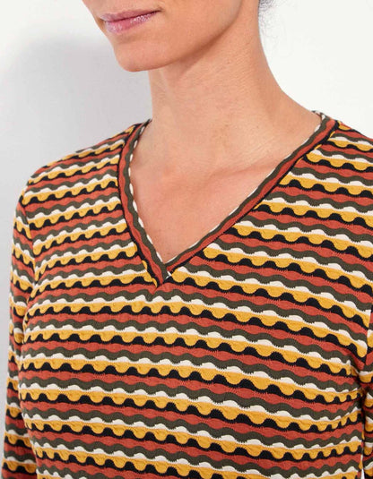 T-shirt jersey jacquard BIWA