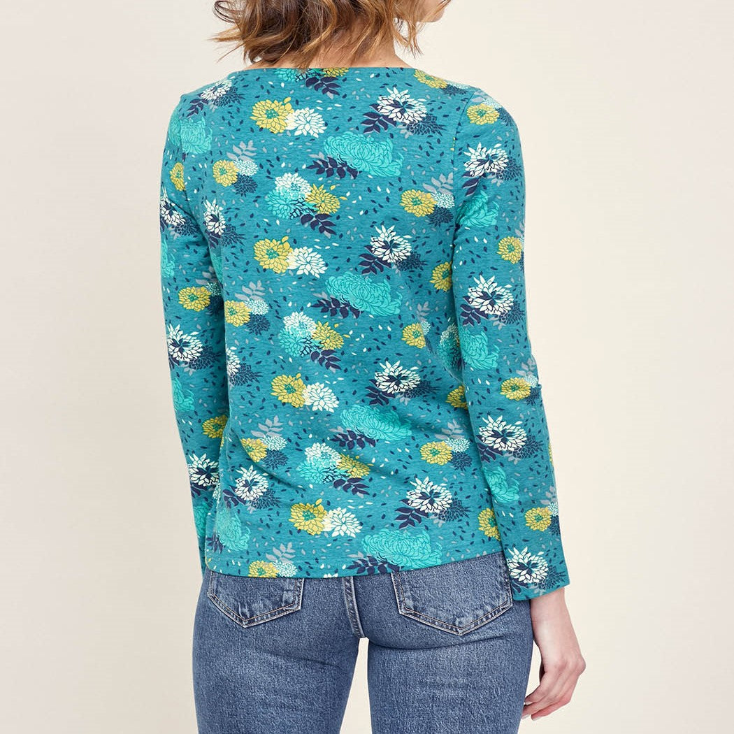 T-shirt imprimé col bateau GERO