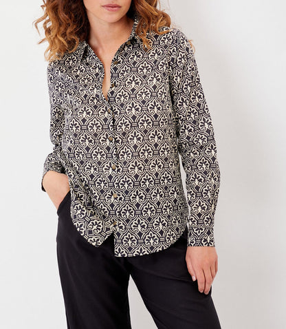 Chemise droite voile de coton bio FEBINY