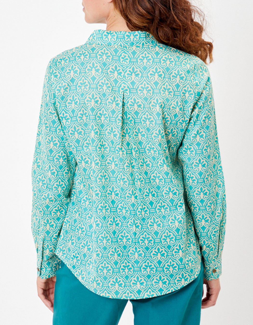Chemise droite voile de coton bio FEBINY