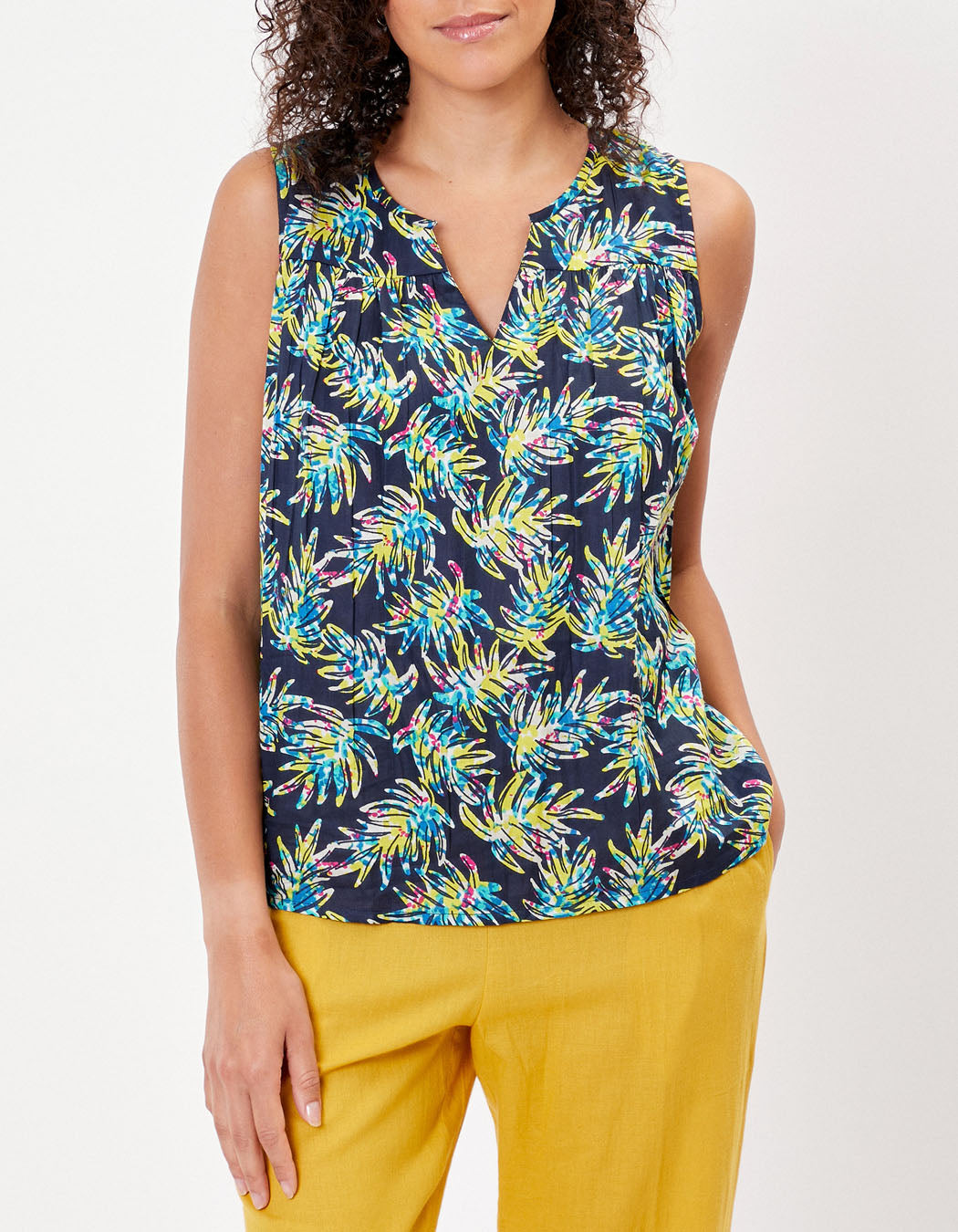 Débardeur ample coton bio EYRI PRINT