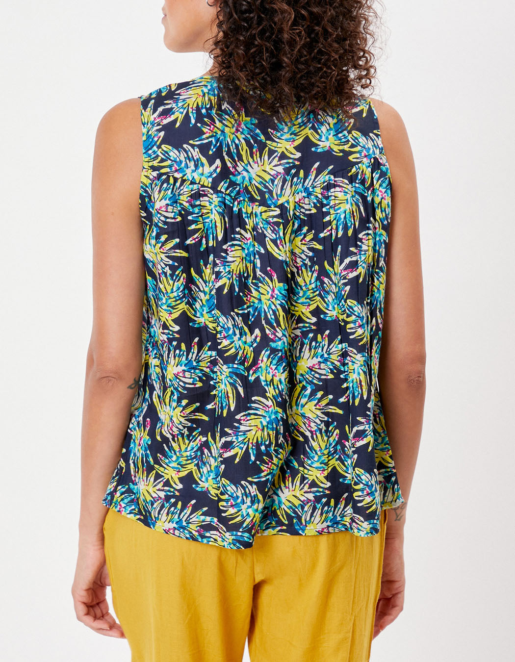 Débardeur ample coton bio EYRI PRINT